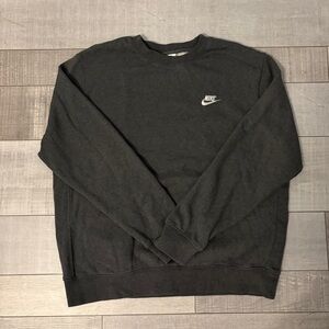 Nike gray Crewneck Sweater